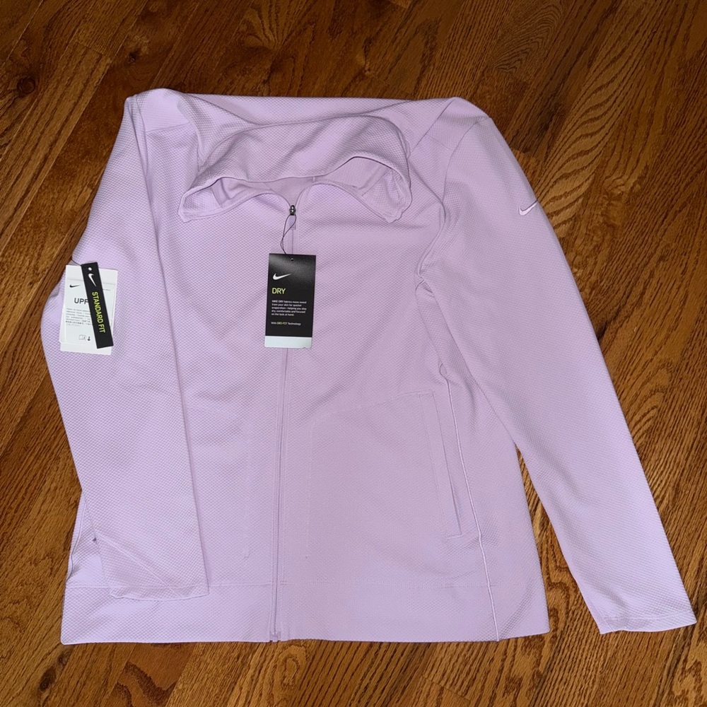 NWT Nike Women's Dri-fit Jacket Lavender Size Medium